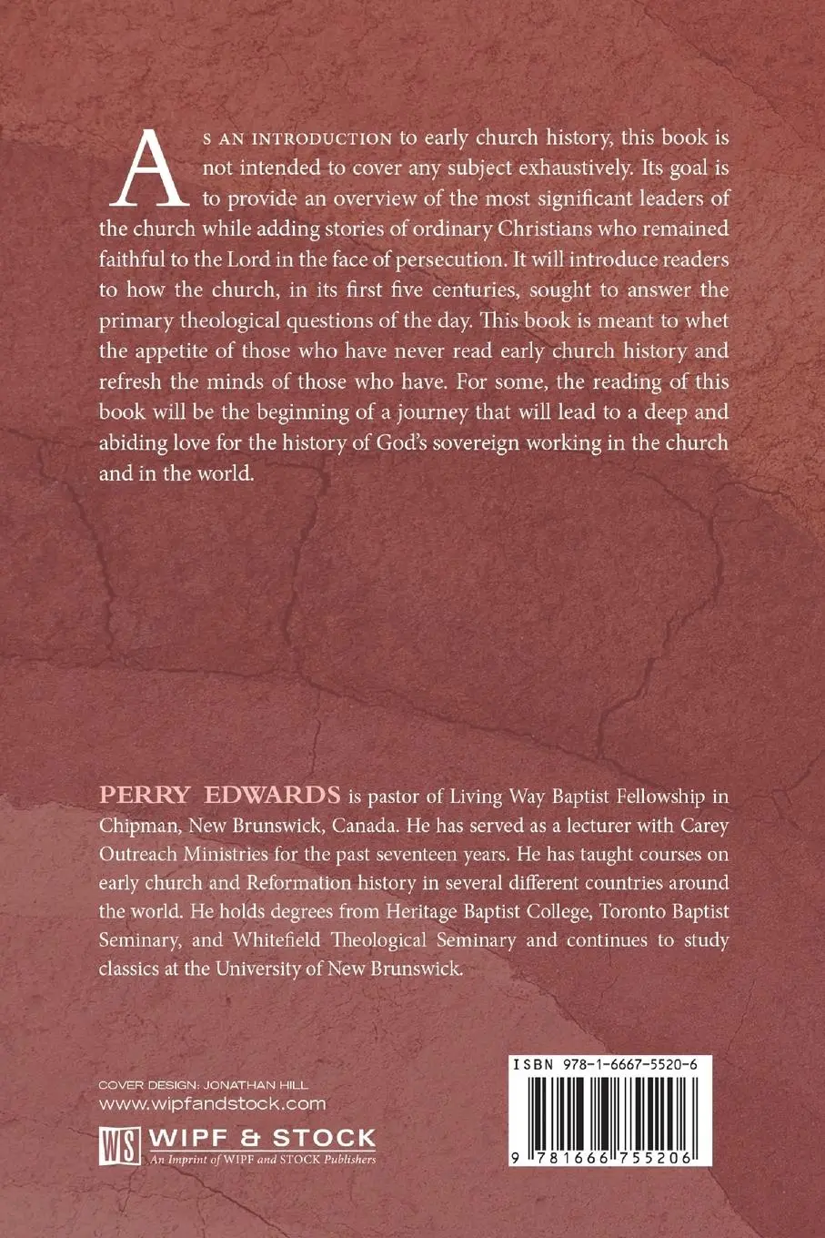 Rückseite: 9781666755206 | Introduction to Early Church History | Perry Edwards | Taschenbuch