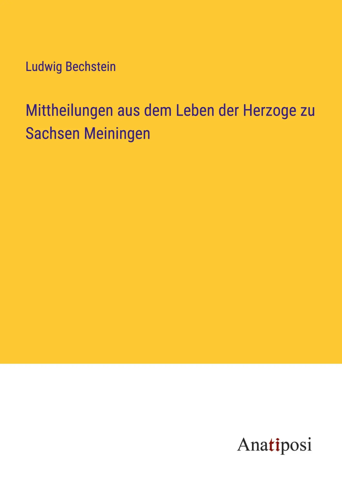 Cover: 9783382015206 | Mittheilungen aus dem Leben der Herzoge zu Sachsen Meiningen | Buch