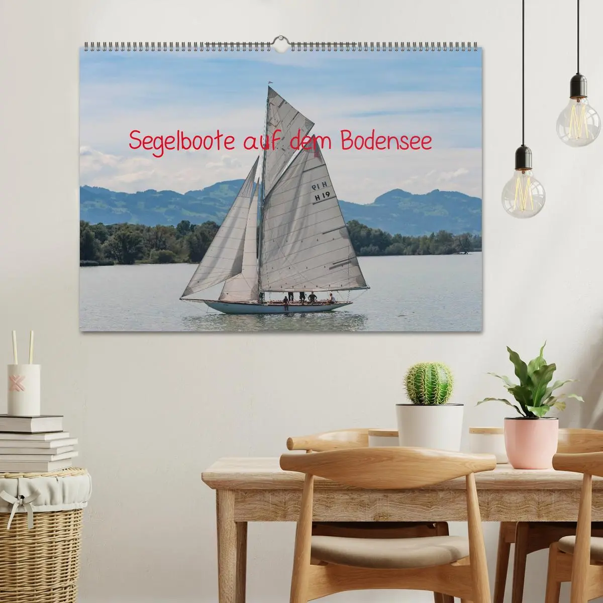 Bild: 9783457975206 | Segelboote auf dem Bodensee (Wandkalender 2026 DIN A2 quer),...