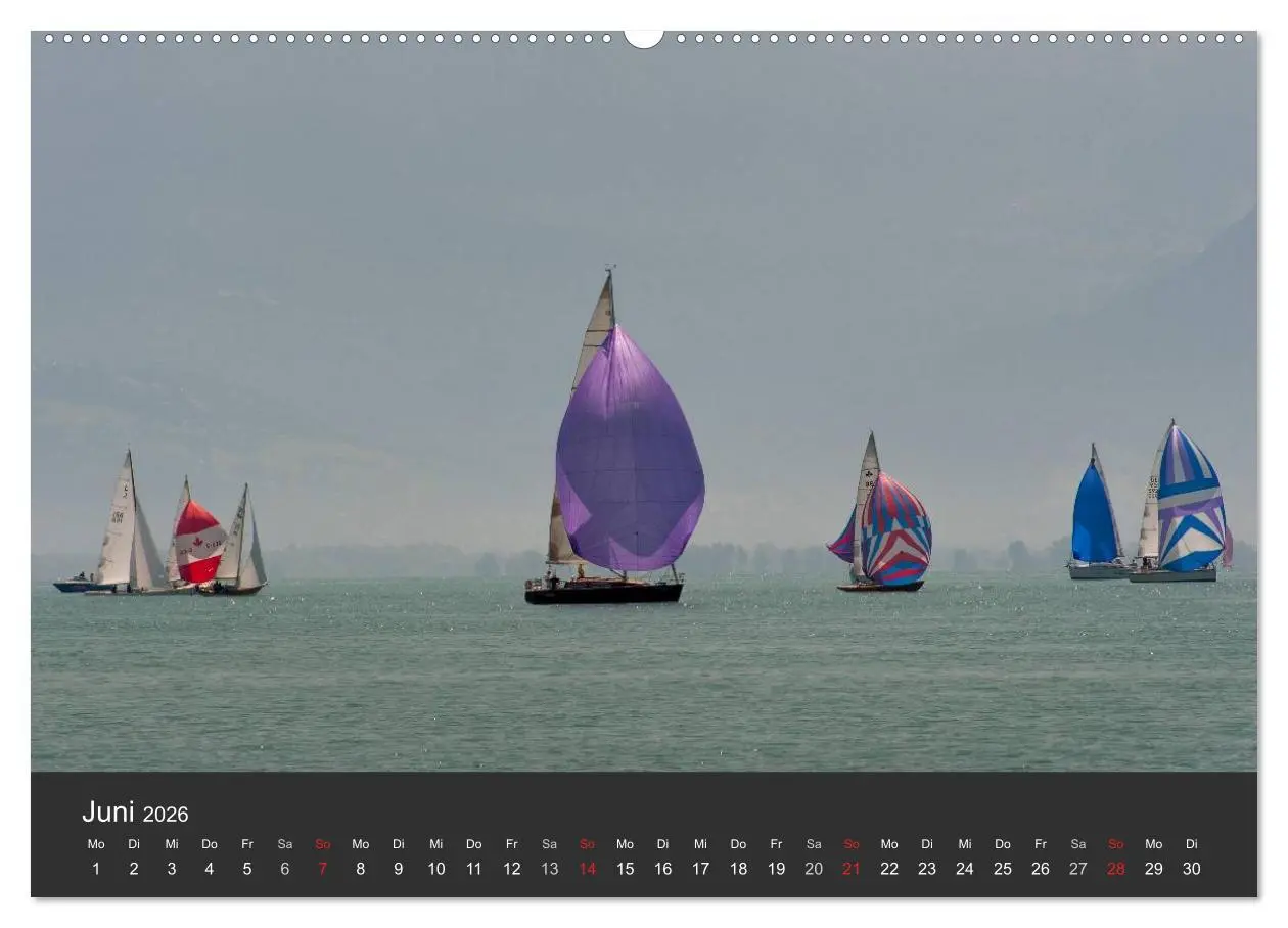 Bild: 9783457975206 | Segelboote auf dem Bodensee (Wandkalender 2026 DIN A2 quer),...