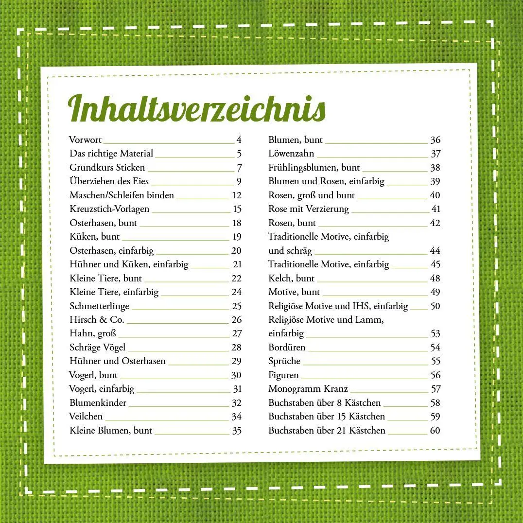 Bild: 9783702015206 | Ostereier schön bestickt | 450 Kreuzstichmotive | Helga König | Buch