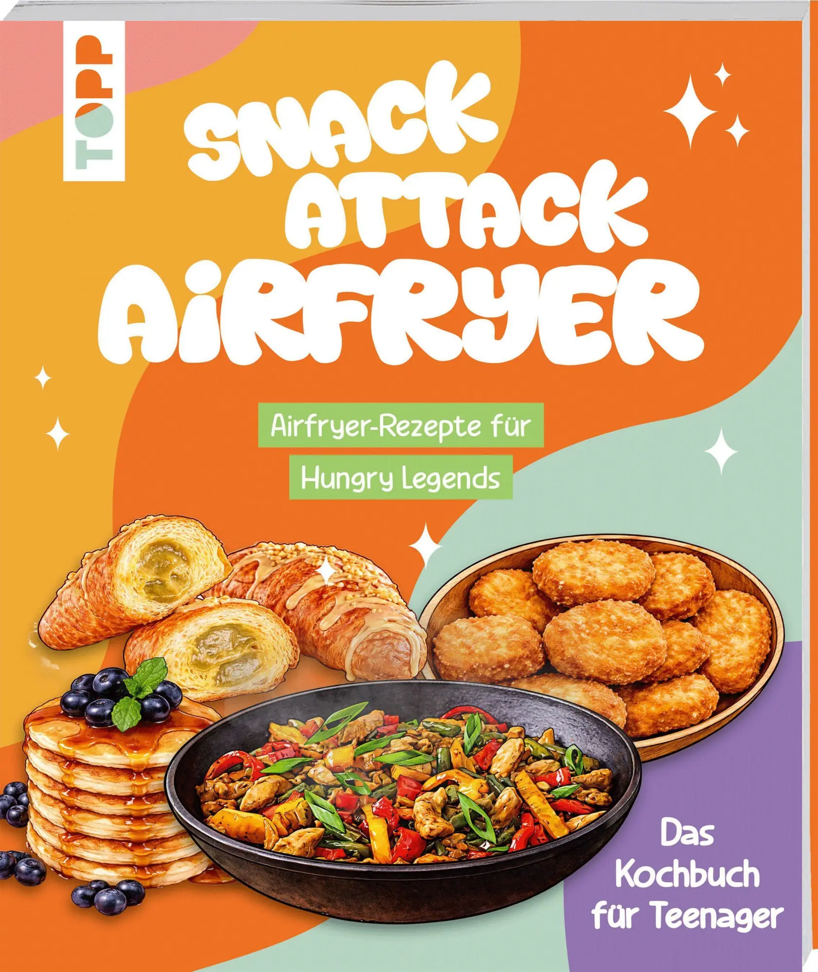 Cover: 9783735855206 | Snack Attack Airfryer. Airfryer-Rezepte für Hungry Legends | Tom Grimm
