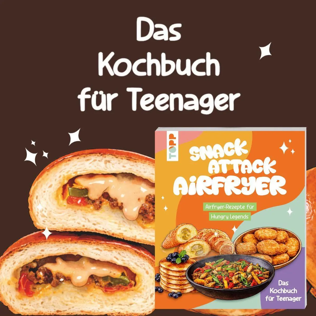 Bild: 9783735855206 | Snack Attack Airfryer. Airfryer-Rezepte für Hungry Legends | Tom Grimm