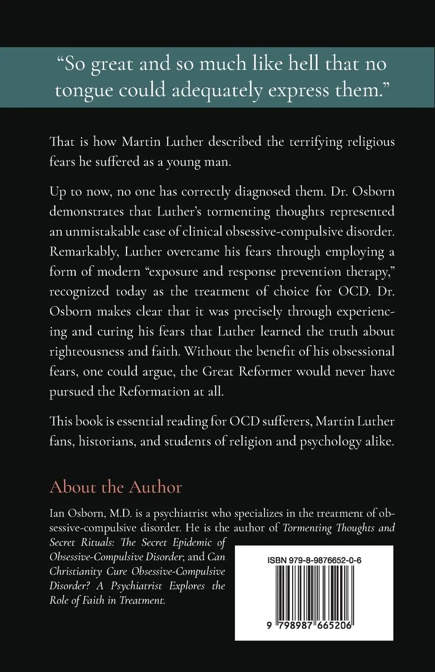 Rückseite: 9798987665206 | Martin Luther's Obsessive-Compulsive Disorder | Ian Osborn | Buch
