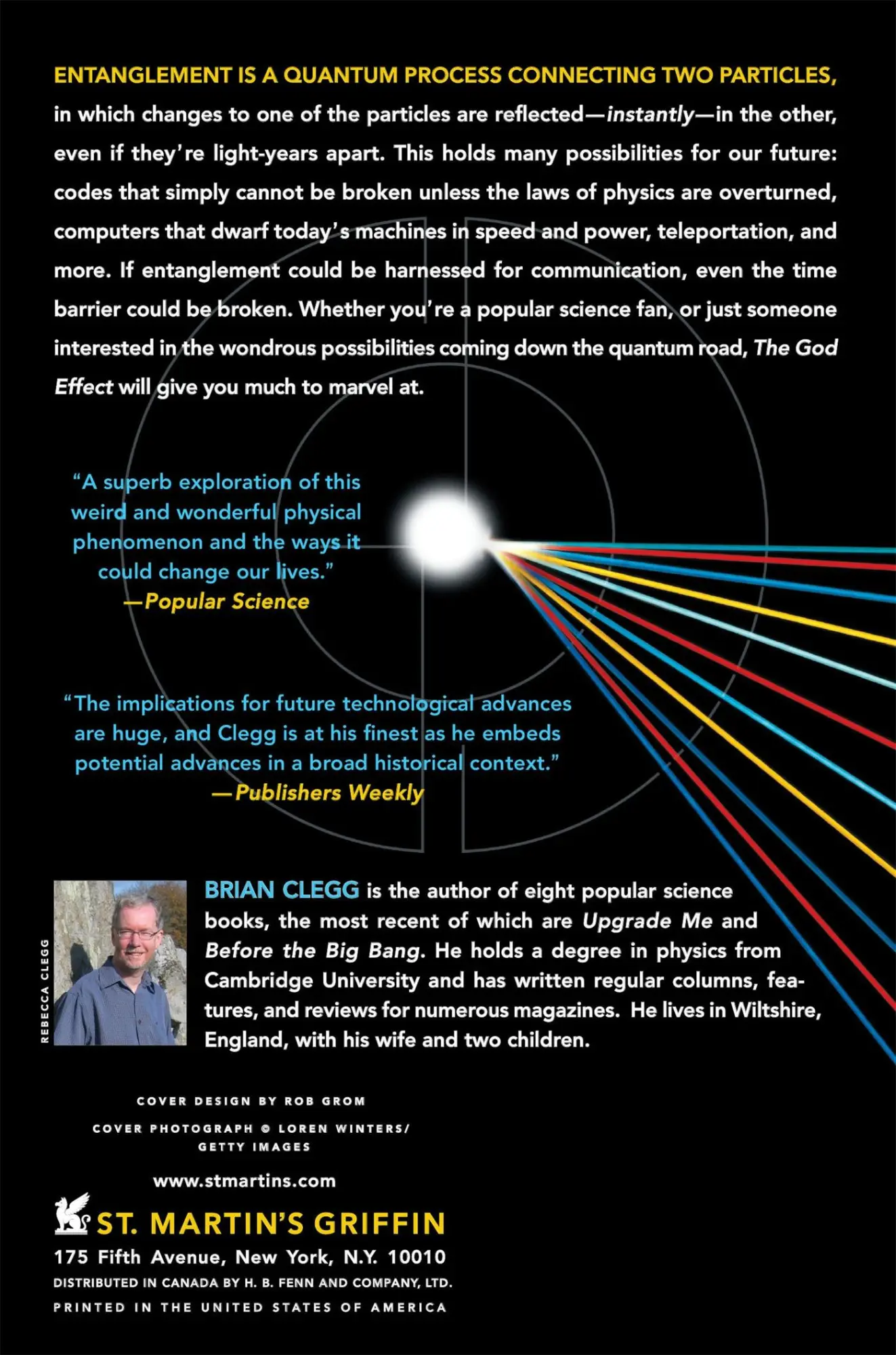Rückseite: 9780312555306 | God Effect | Quantum Entanglement, Science's Strangest Phenomenon