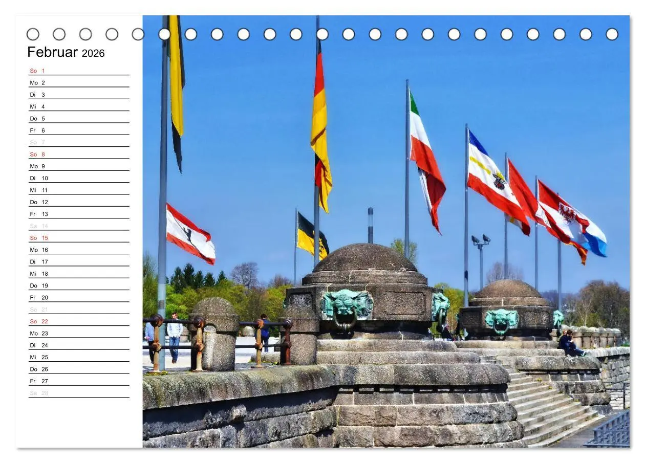 Bild: 9783516055306 | Der Koblenz Kalender (Tischkalender 2026 DIN A5 quer), CALVENDO...