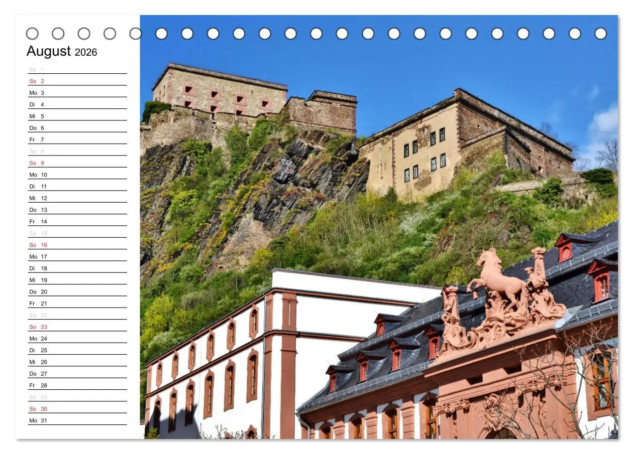 Bild: 9783516055306 | Der Koblenz Kalender (Tischkalender 2026 DIN A5 quer), CALVENDO...