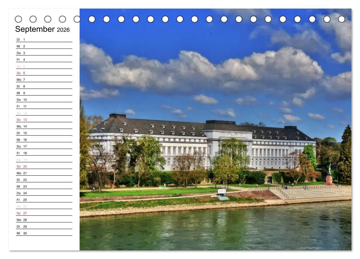 Bild: 9783516055306 | Der Koblenz Kalender (Tischkalender 2026 DIN A5 quer), CALVENDO...