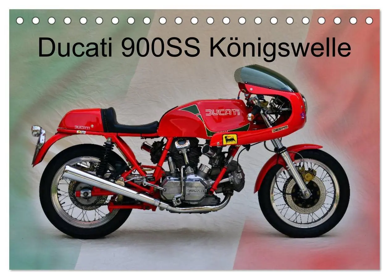 Cover: 9783516125306 | Ducati 900SS Königswelle (Tischkalender 2026 DIN A5 quer), CALVENDO...