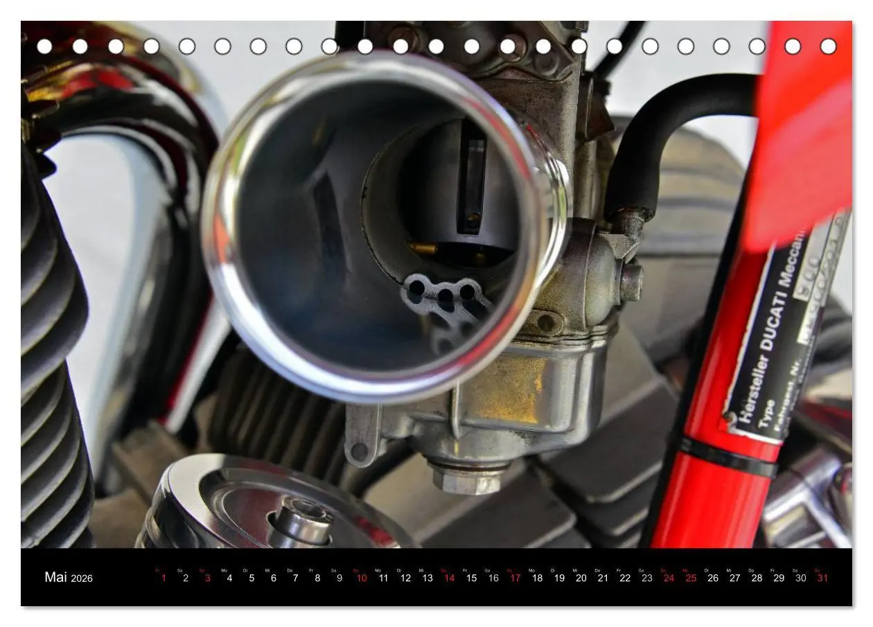 Bild: 9783516125306 | Ducati 900SS Königswelle (Tischkalender 2026 DIN A5 quer), CALVENDO...