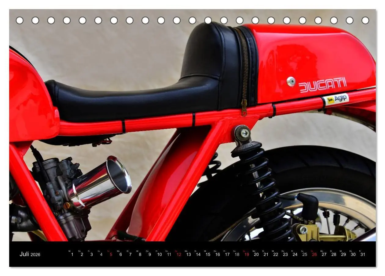 Bild: 9783516125306 | Ducati 900SS Königswelle (Tischkalender 2026 DIN A5 quer), CALVENDO...
