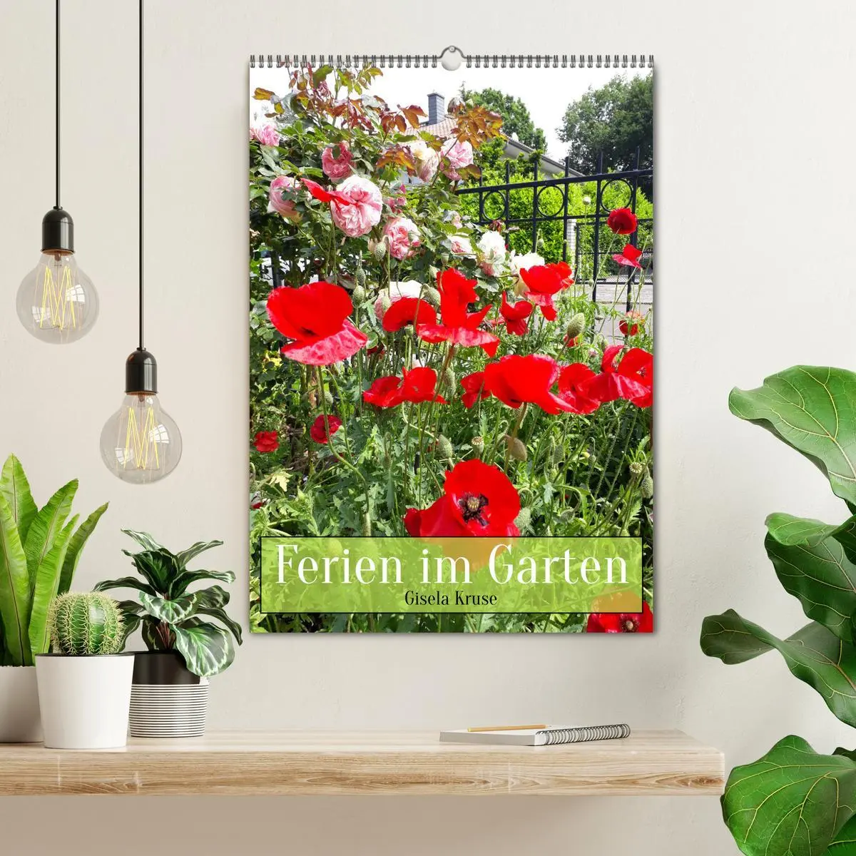 Bild: 9783516365306 | Ferien im Garten (Wandkalender 2026 DIN A2 hoch), CALVENDO...