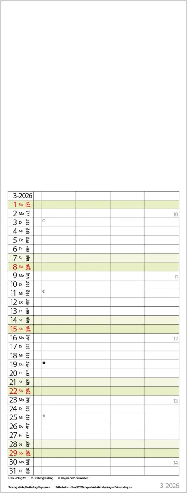 Bild: 9783731885306 | Foto-Malen-Basteln Familientimer 2026 | Verlag Korsch | Kalender