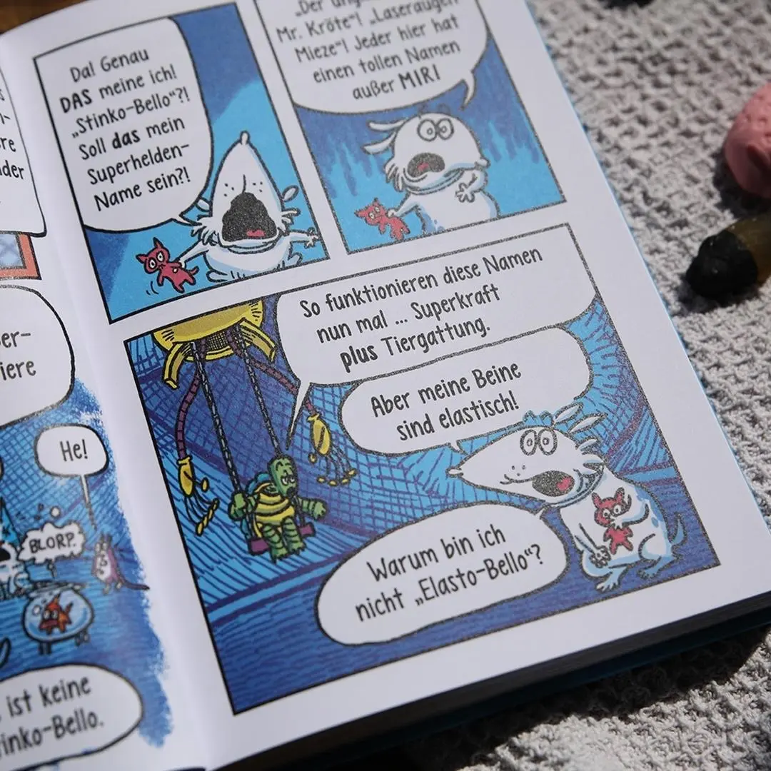 Bild: 9783751205306 | Die Superpfoten 1. Ein Hund mit Pups-Power | Mark Tatulli | Buch