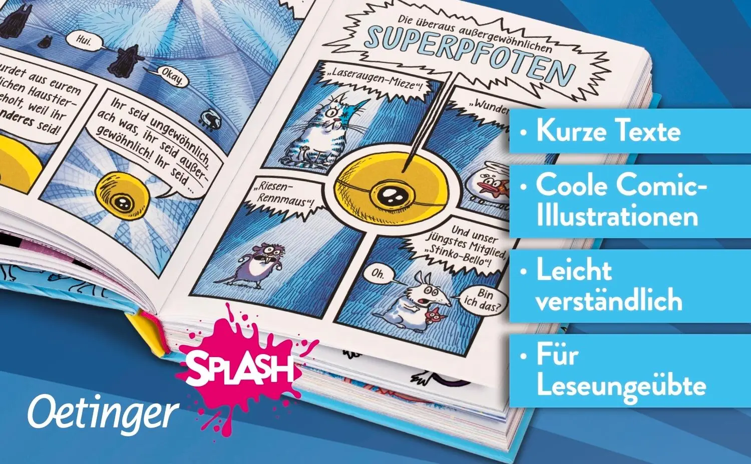 Bild: 9783751205306 | Die Superpfoten 1. Ein Hund mit Pups-Power | Mark Tatulli | Buch