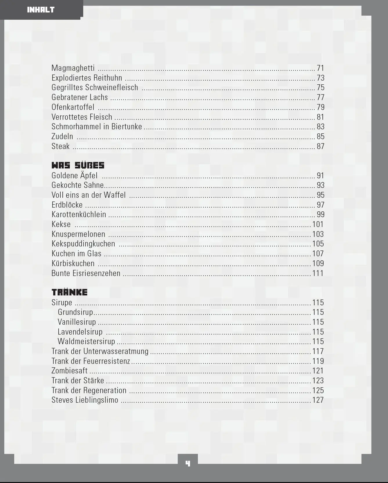 Bild: 9783833235306 | Das ultimative inoffizielle Kochbuch für Minecrafter | Tom Grimm