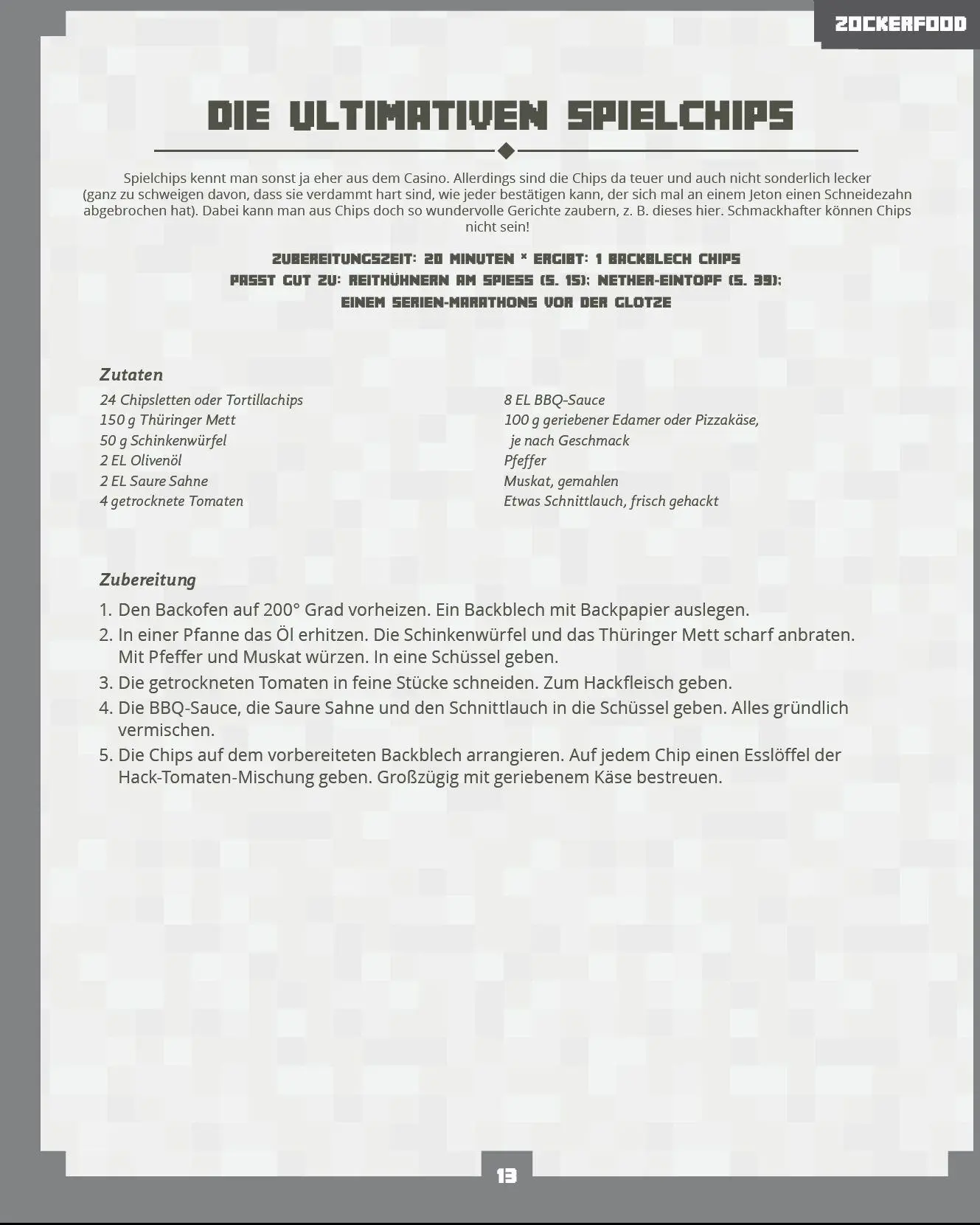 Bild: 9783833235306 | Das ultimative inoffizielle Kochbuch für Minecrafter | Tom Grimm