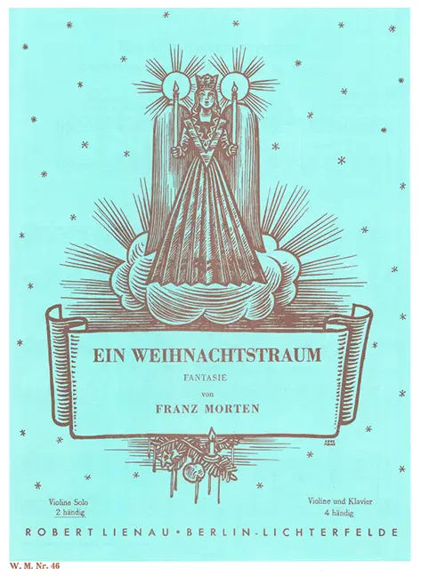 Cover: 9790011275306 | Ein Weihnachtstraum | Fantasie | Franz Morten | Weihnachtsmusik | Buch