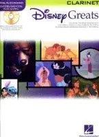 Cover: 9780634085406 | Disney Greats for Clarinet Instrumental Play-Along Pack Book/Online...