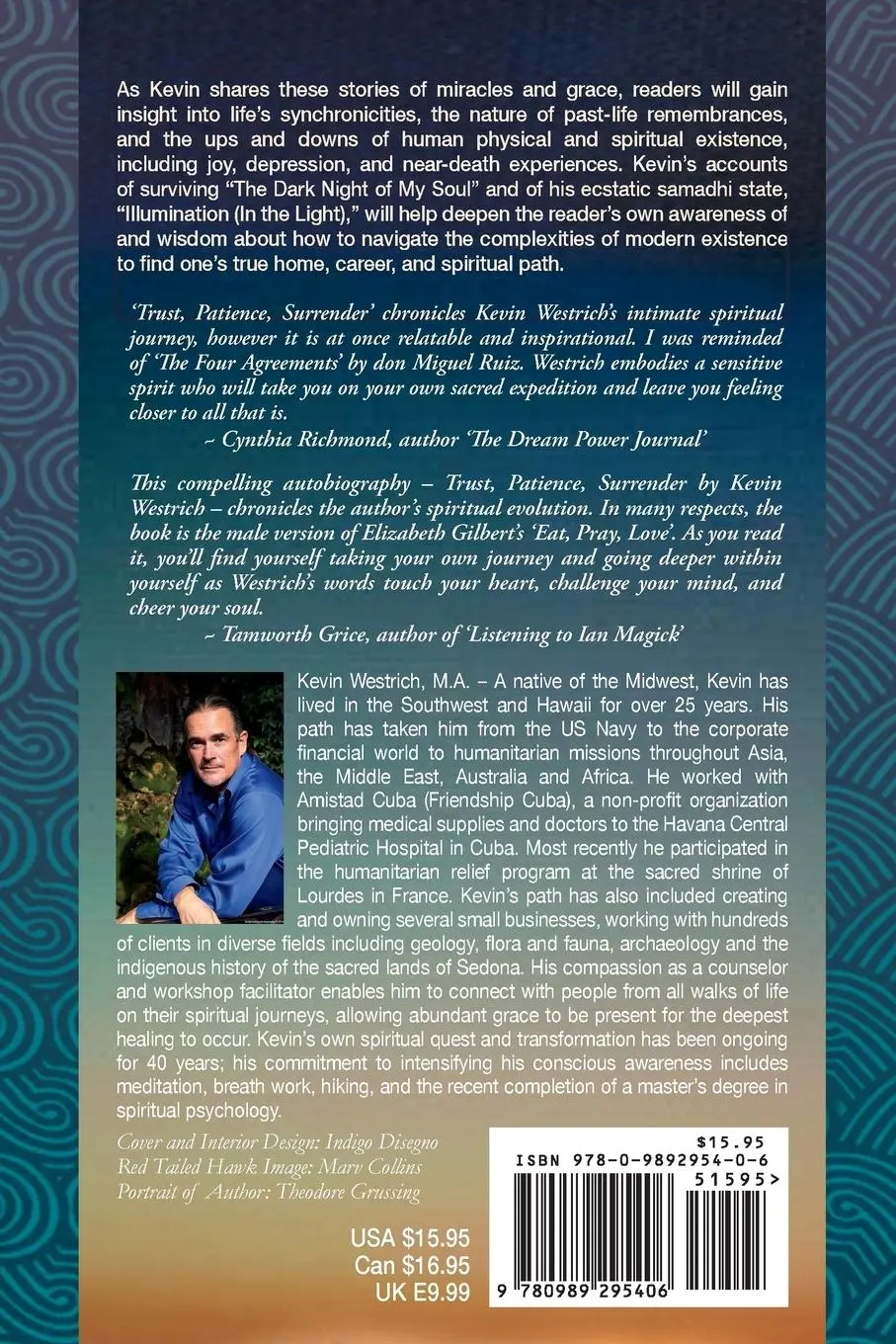 Rückseite: 9780989295406 | Trust Patience Surrender | Moments of Illumination and Grace | Buch