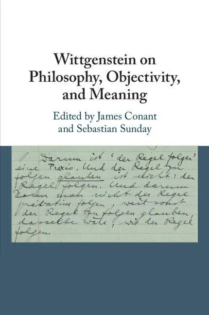 Cover: 9781316645406 | Wittgenstein on Philosophy, Objectivity, and Meaning | Conant (u. a.)