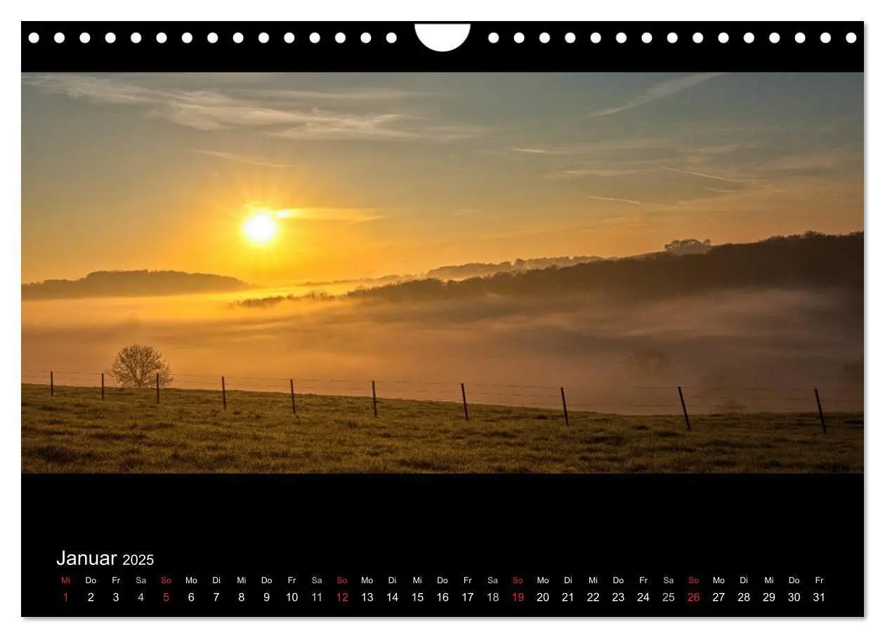 Bild: 9783435795406 | NEBEL (Wandkalender 2025 DIN A4 quer), CALVENDO Monatskalender | 2025