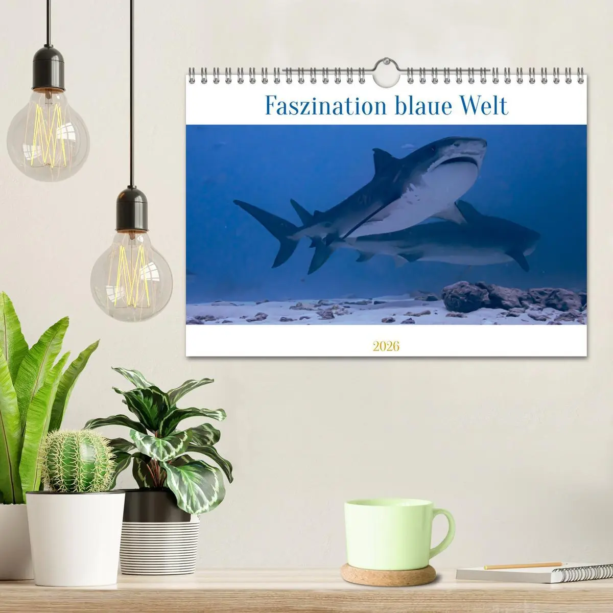 Bild: 9783457575406 | Faszination blaue Welt (Wandkalender 2026 DIN A4 quer), CALVENDO...