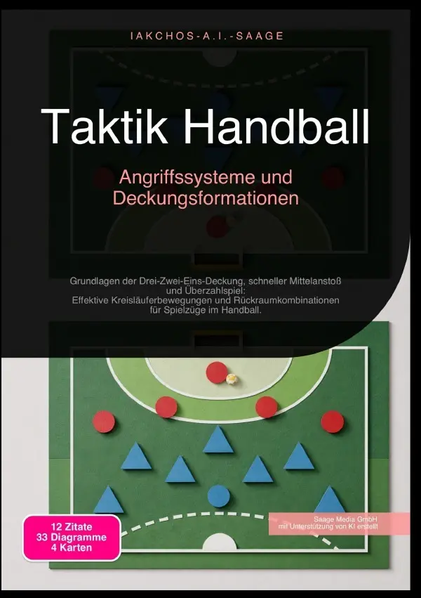 Cover: 9783565245406 | Taktik Handball: Angriffssysteme und Deckungsformationen | Saage