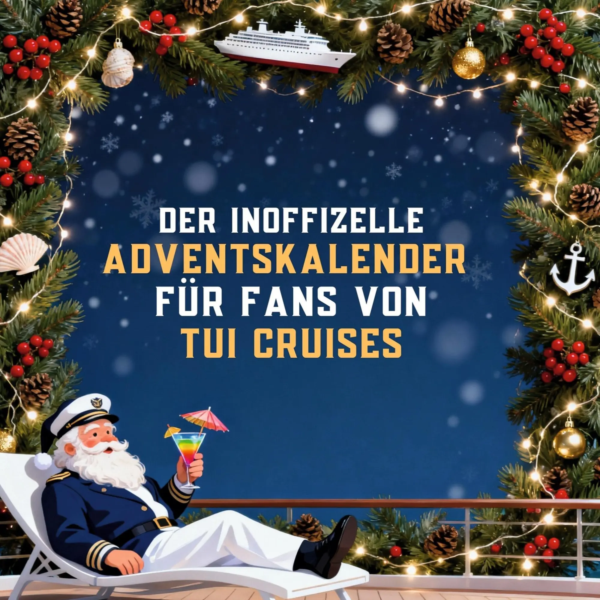 Cover: 9783695315406 | Der inoffizielle Adventskalender für Fans von TUI Cruises | Leon Koch