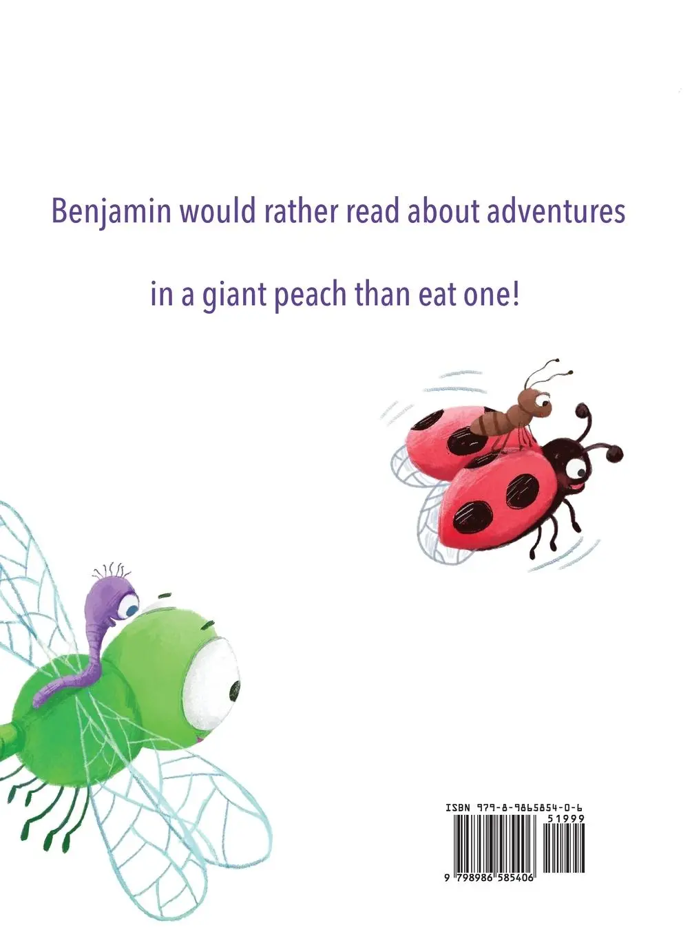 Rückseite: 9798986585406 | Books For Benjamin | R. G. de Rouen | Buch | Englisch | 2022