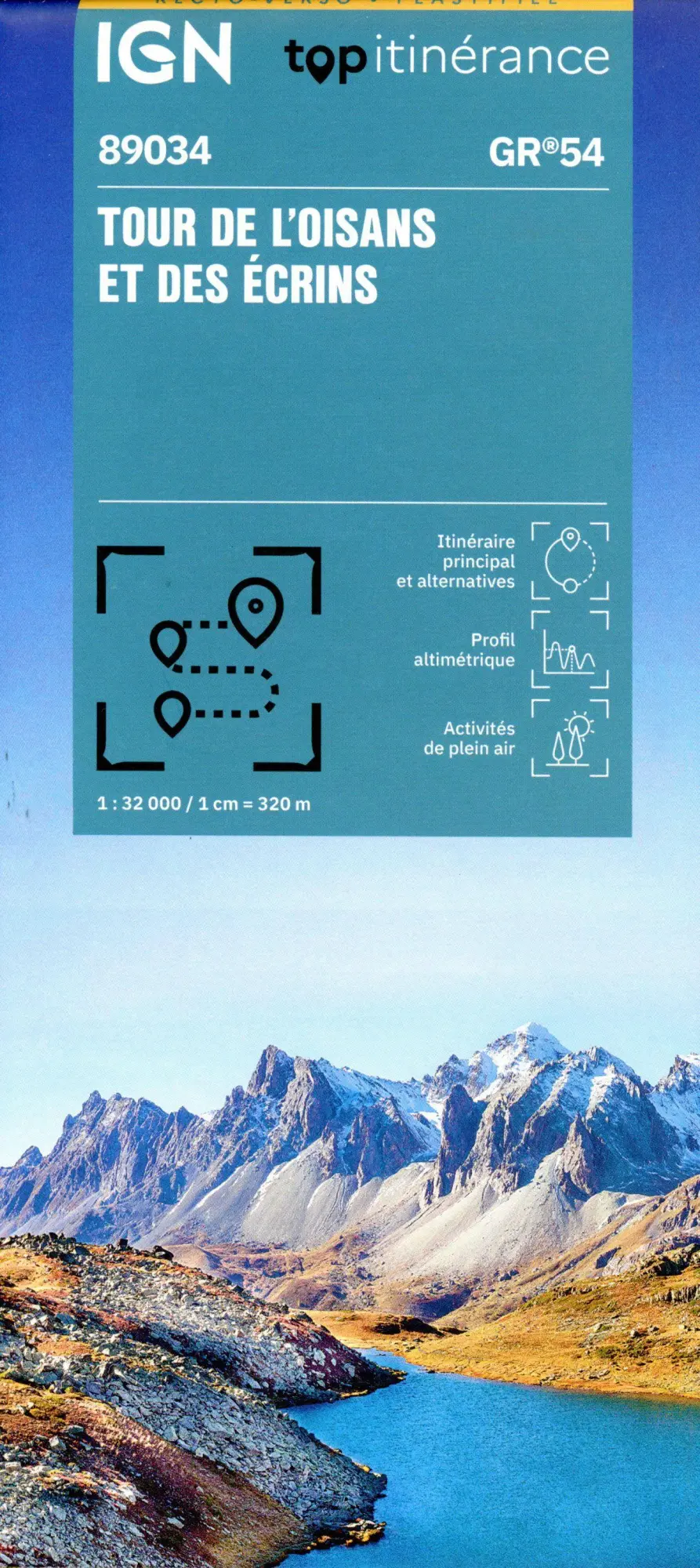 Cover: 9782758555506 | Tour de l'Oisans et des Ecrins | 1:32000 | (Land-)Karte | Französisch