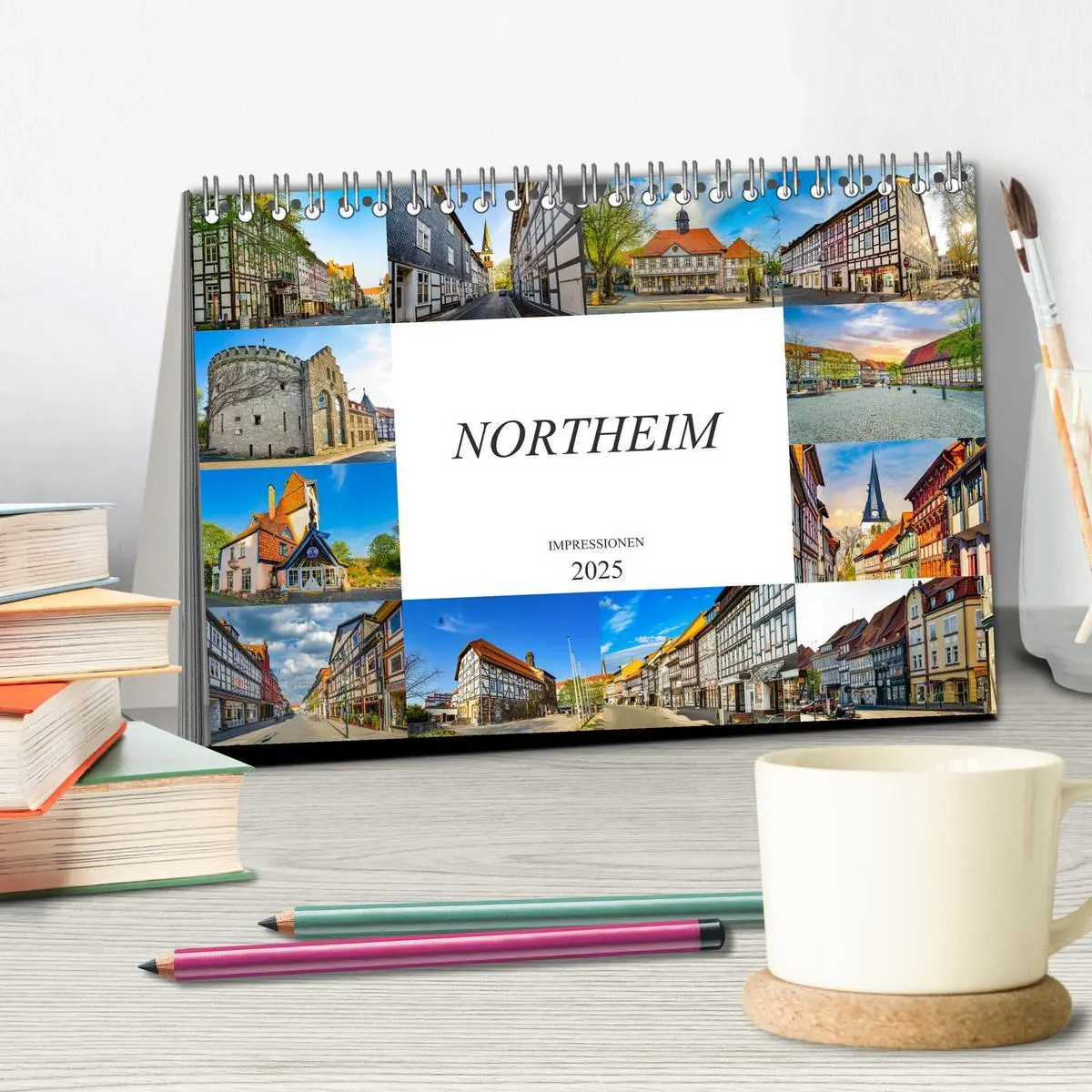 Bild: 9783435235506 | Northeim Impressionen (Tischkalender 2025 DIN A5 quer), CALVENDO...
