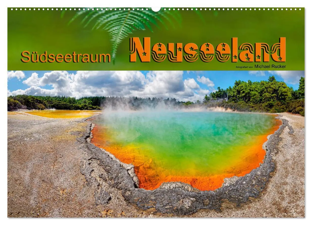 Cover: 9783457255506 | Südseetraum Neuseeland (Wandkalender 2026 DIN A2 quer), CALVENDO...