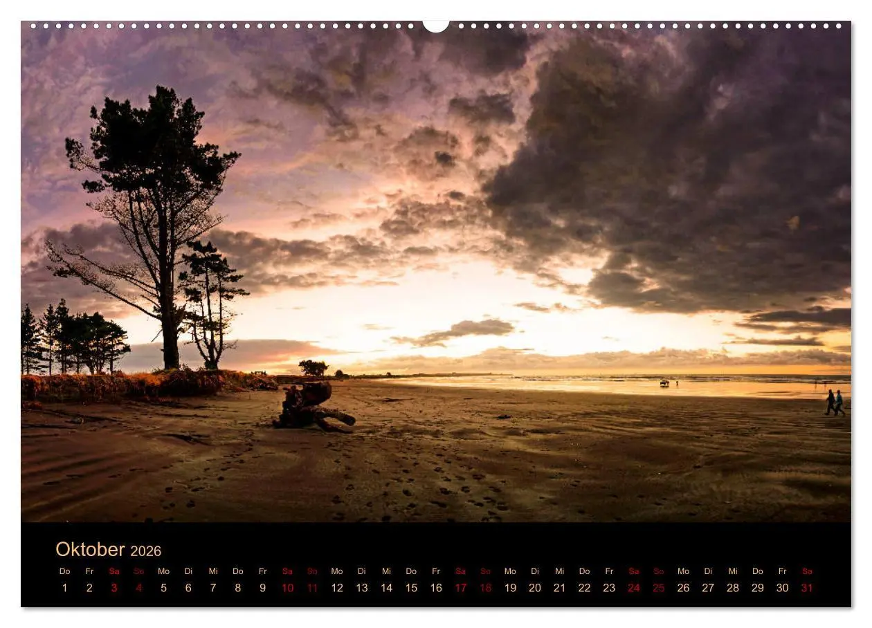Bild: 9783457255506 | Südseetraum Neuseeland (Wandkalender 2026 DIN A2 quer), CALVENDO...