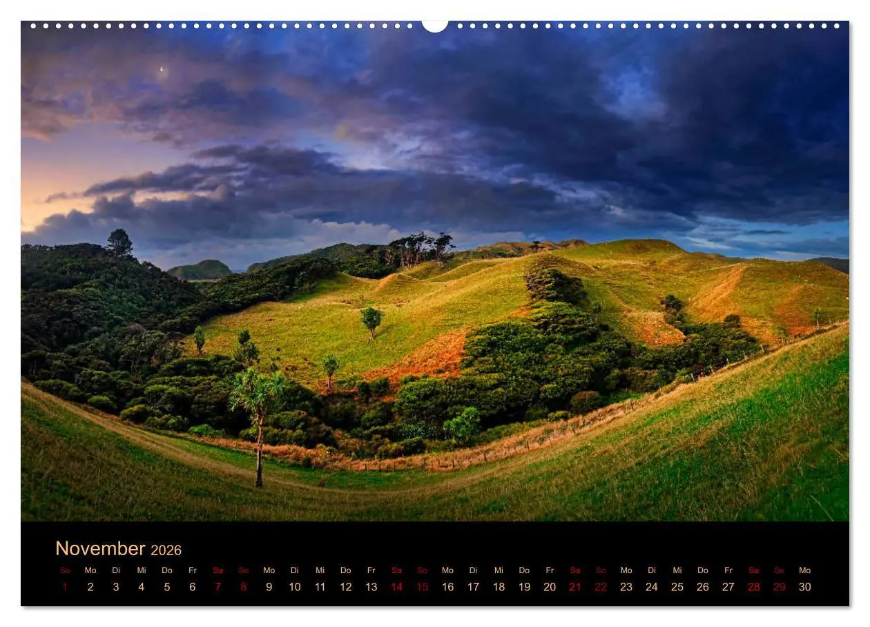 Bild: 9783457255506 | Südseetraum Neuseeland (Wandkalender 2026 DIN A2 quer), CALVENDO...