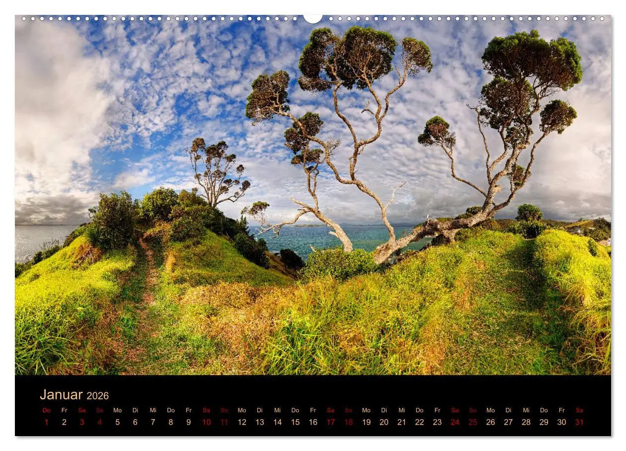 Bild: 9783457255506 | Südseetraum Neuseeland (Wandkalender 2026 DIN A2 quer), CALVENDO...