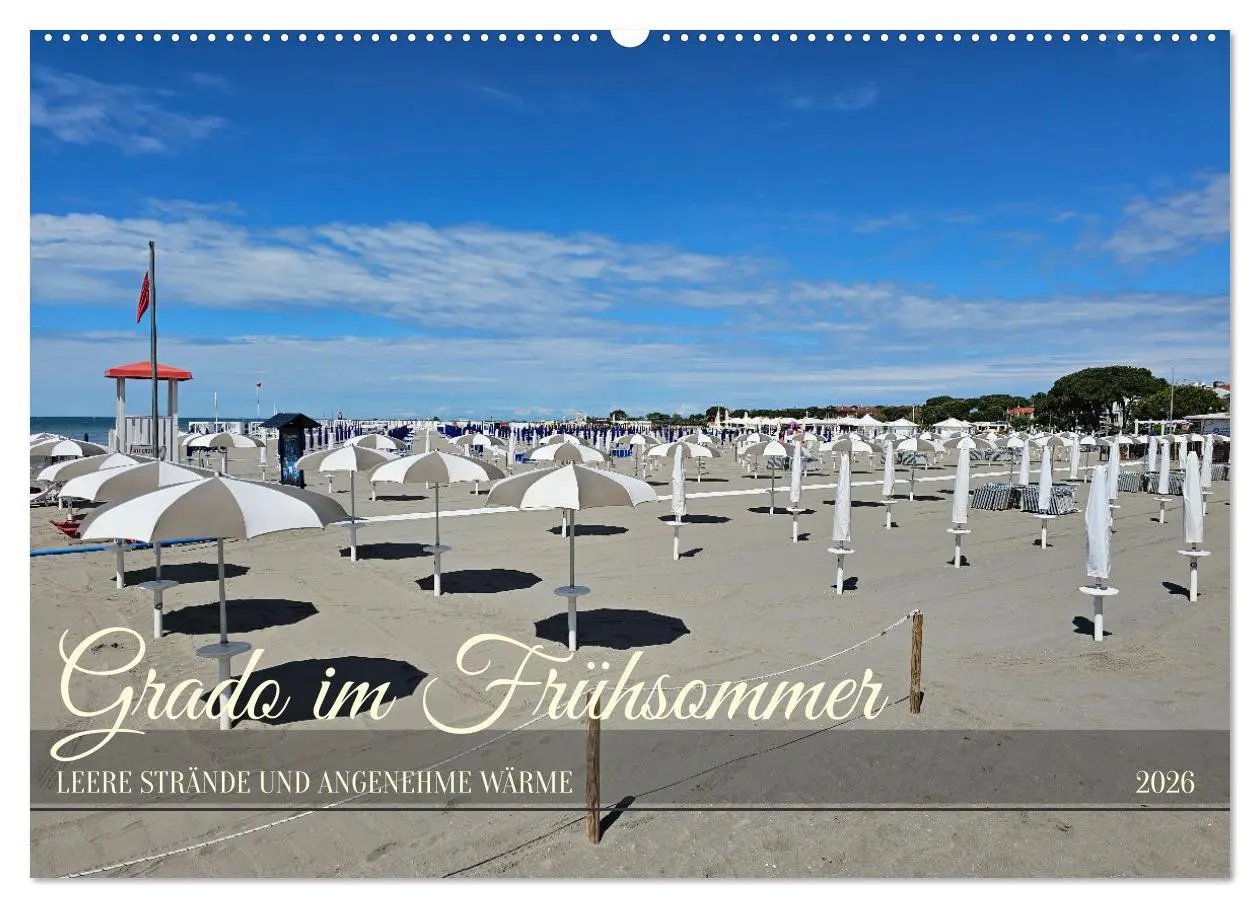 Cover: 9783457495506 | Grado im Frühsommer (Wandkalender 2026 DIN A2 quer), CALVENDO...