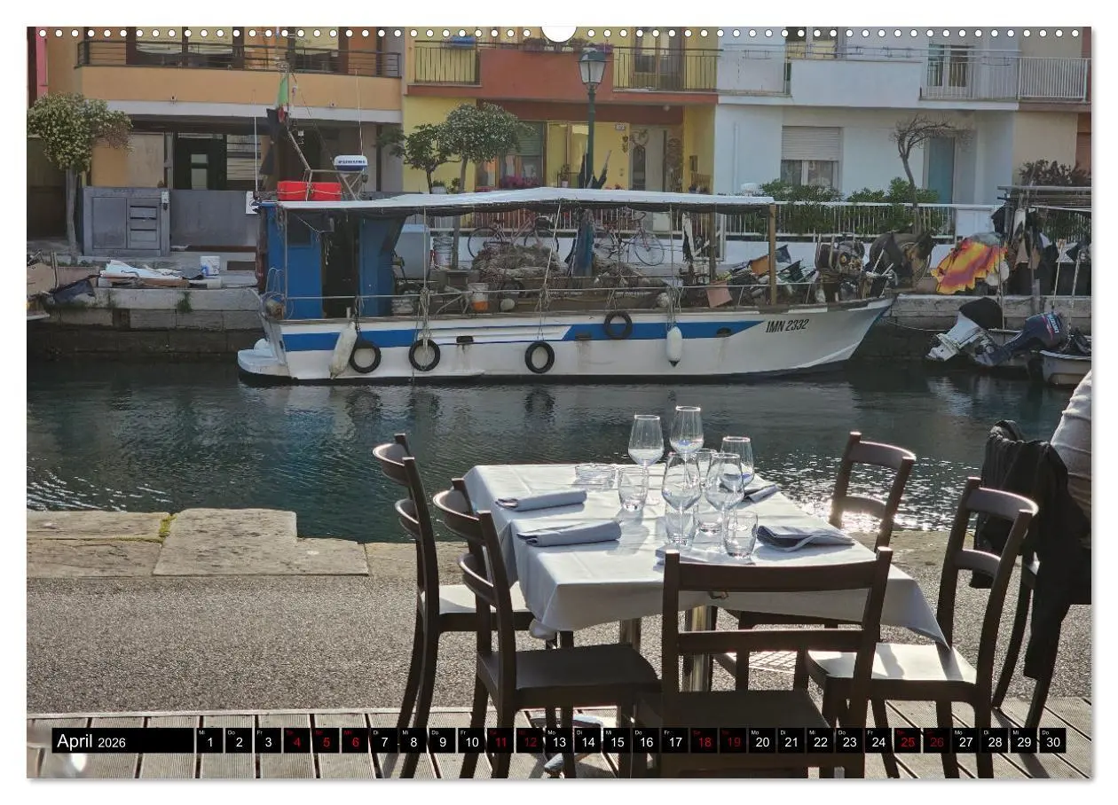 Bild: 9783457495506 | Grado im Frühsommer (Wandkalender 2026 DIN A2 quer), CALVENDO...