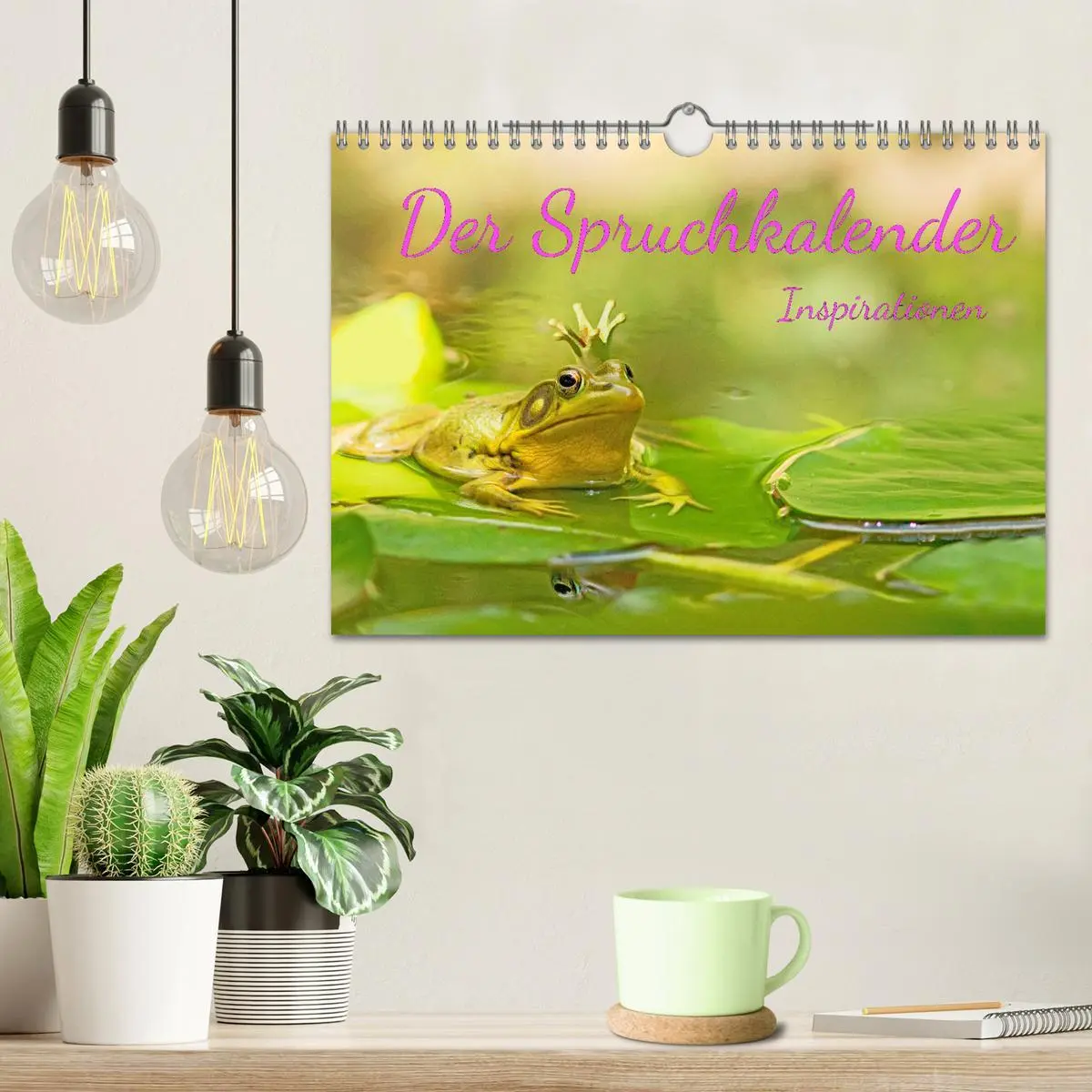 Bild: 9783457705506 | Der Spruchkalender - Inspirationen (Wandkalender 2026 DIN A4 quer),...