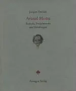 Cover: 9783851655506 | Artaud Moma | Jacques Derrida | Taschenbuch | Passagen Kunst | Deutsch