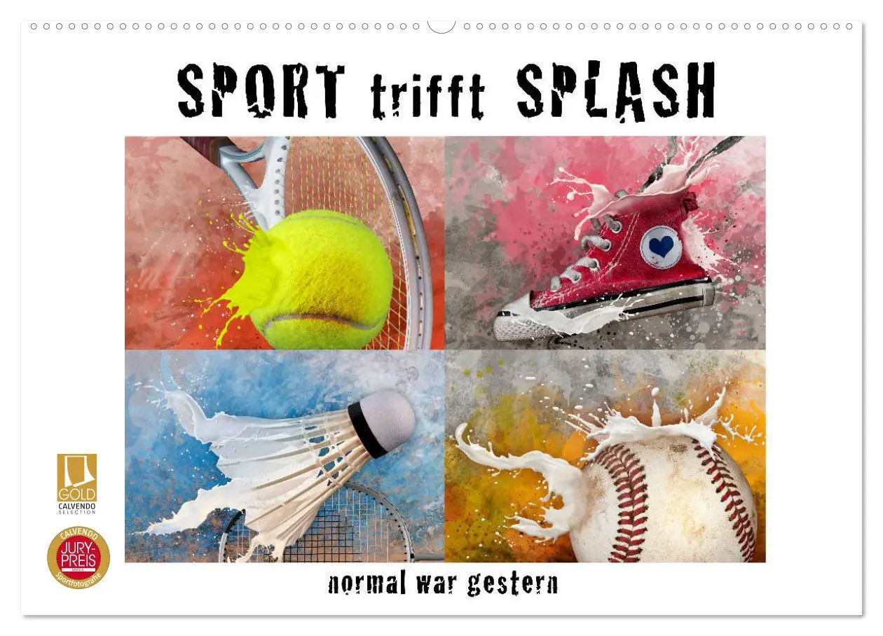 Cover: 9783457795606 | SPORT trifft SPLASH - normal war gestern (Wandkalender 2026 DIN A2...