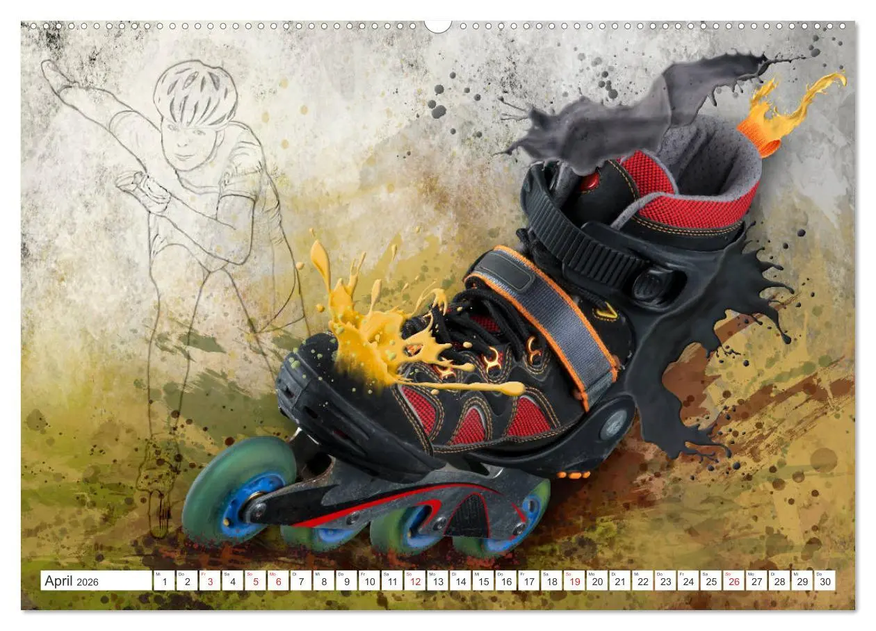 Bild: 9783457795606 | SPORT trifft SPLASH - normal war gestern (Wandkalender 2026 DIN A2...