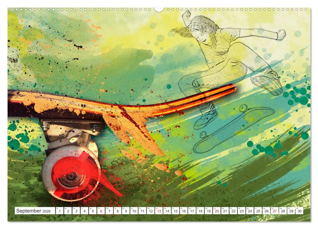 Bild: 9783457795606 | SPORT trifft SPLASH - normal war gestern (Wandkalender 2026 DIN A2...