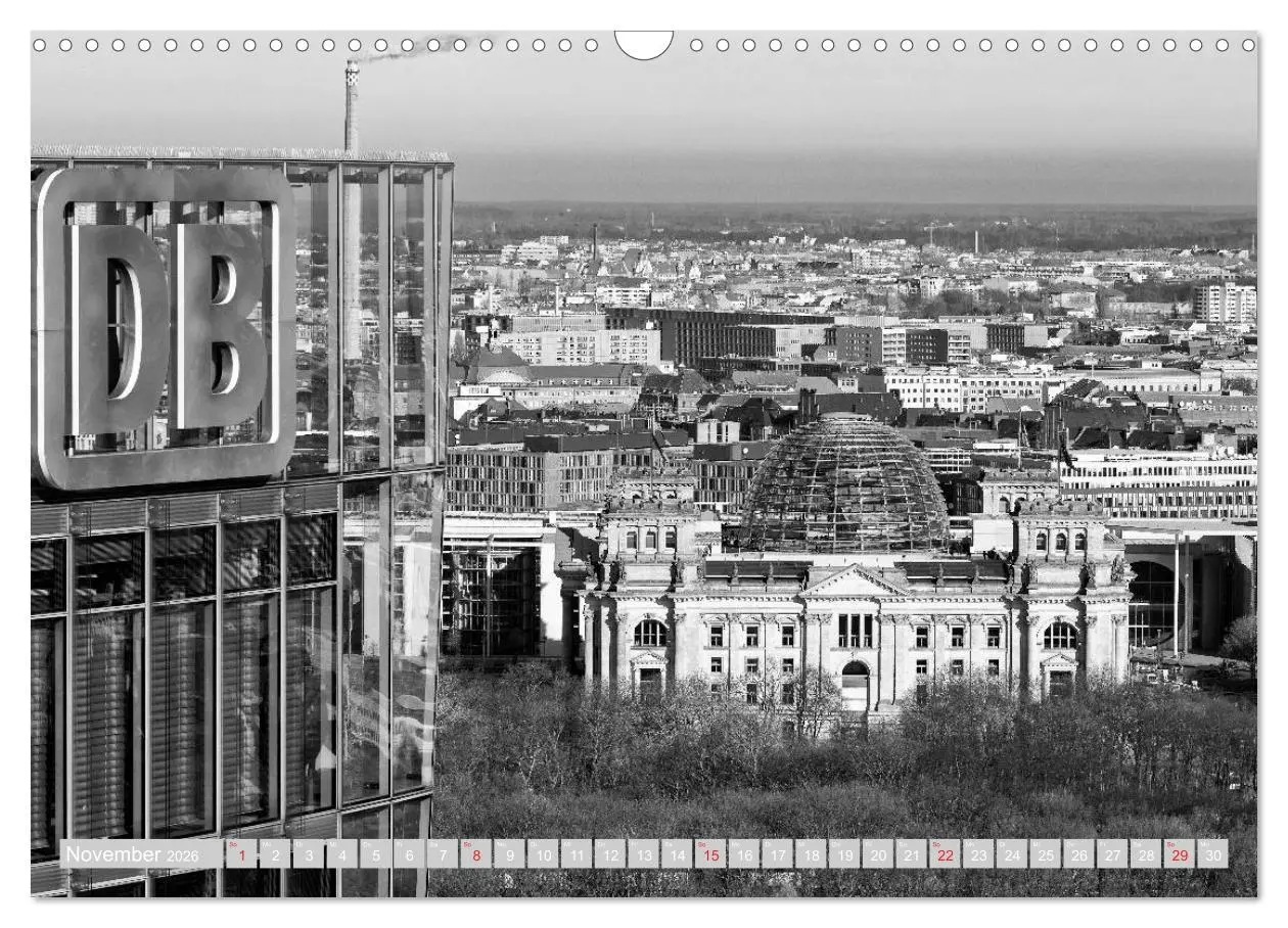 Bild: 9783516025606 | Berliner Ansichten in Schwarz und Weiß (Wandkalender 2026 DIN A3...