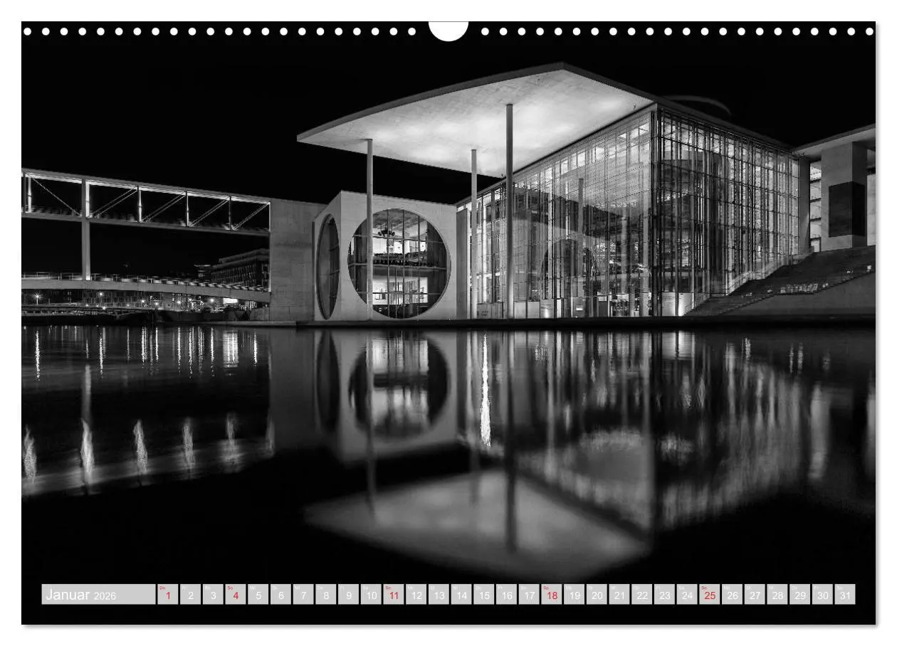 Bild: 9783516025606 | Berliner Ansichten in Schwarz und Weiß (Wandkalender 2026 DIN A3...