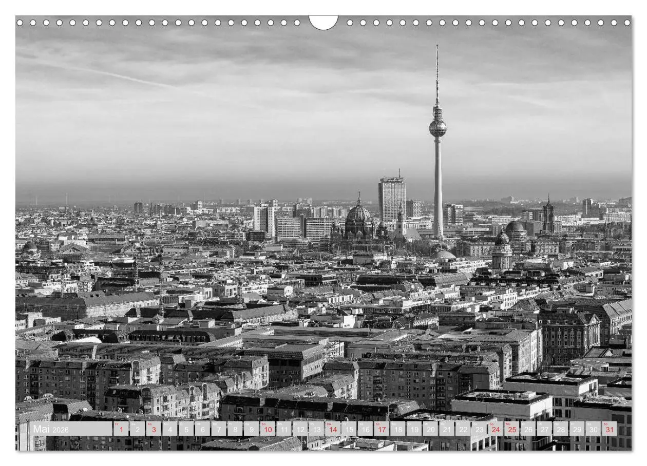 Bild: 9783516025606 | Berliner Ansichten in Schwarz und Weiß (Wandkalender 2026 DIN A3...