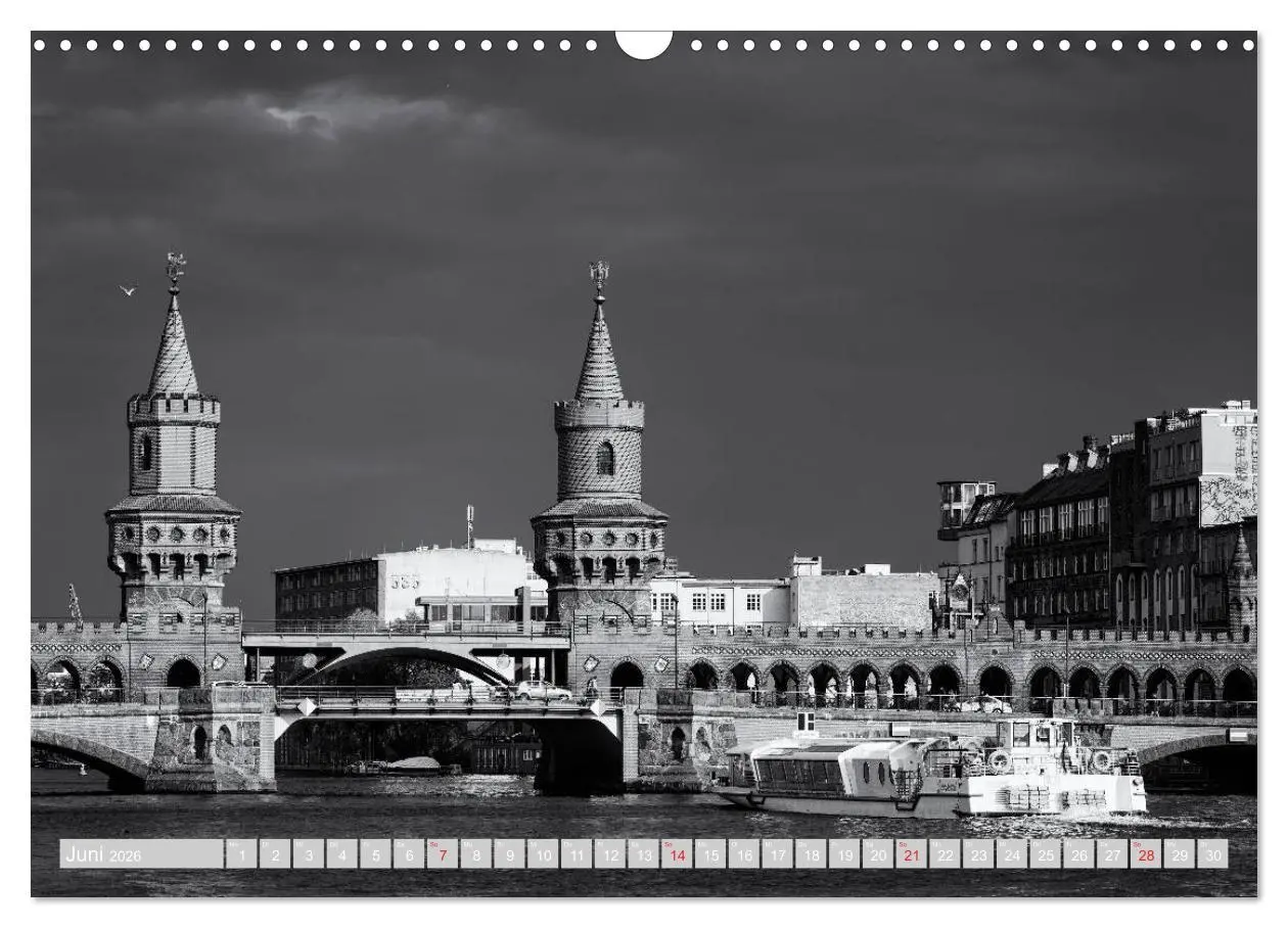 Bild: 9783516025606 | Berliner Ansichten in Schwarz und Weiß (Wandkalender 2026 DIN A3...