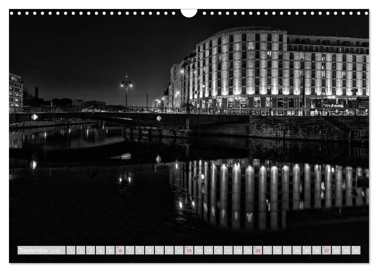 Bild: 9783516025606 | Berliner Ansichten in Schwarz und Weiß (Wandkalender 2026 DIN A3...