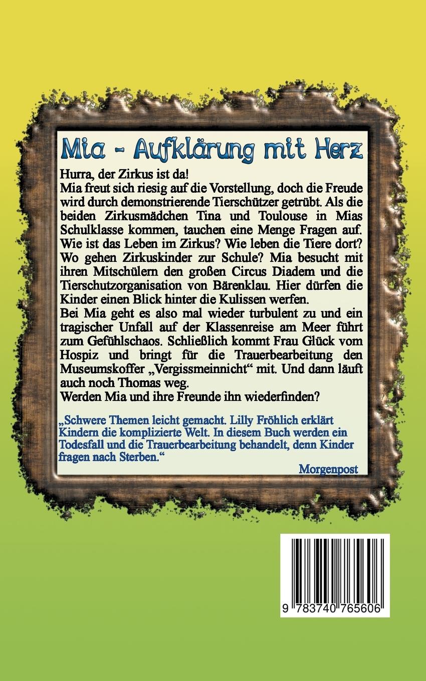 Rückseite: 9783740765606 | Überlebenskampf | Mia und die Zirkusfamilie | Lilly Fröhlich | Buch