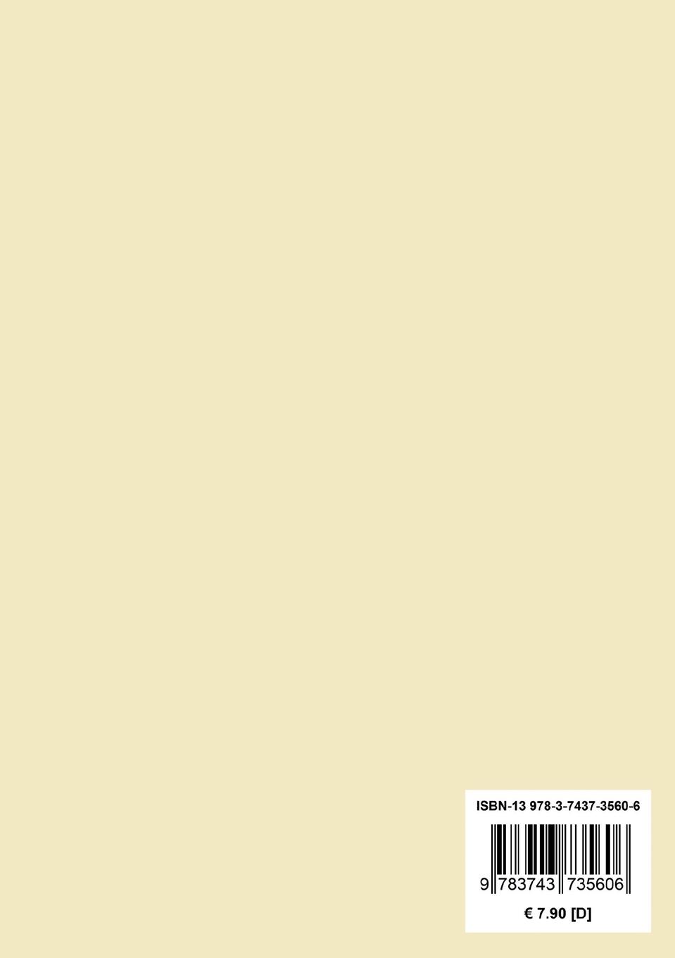 Rückseite: 9783743735606 | Der Frühling | und andere Gedichte | Ewald Christian Von Kleist | Buch